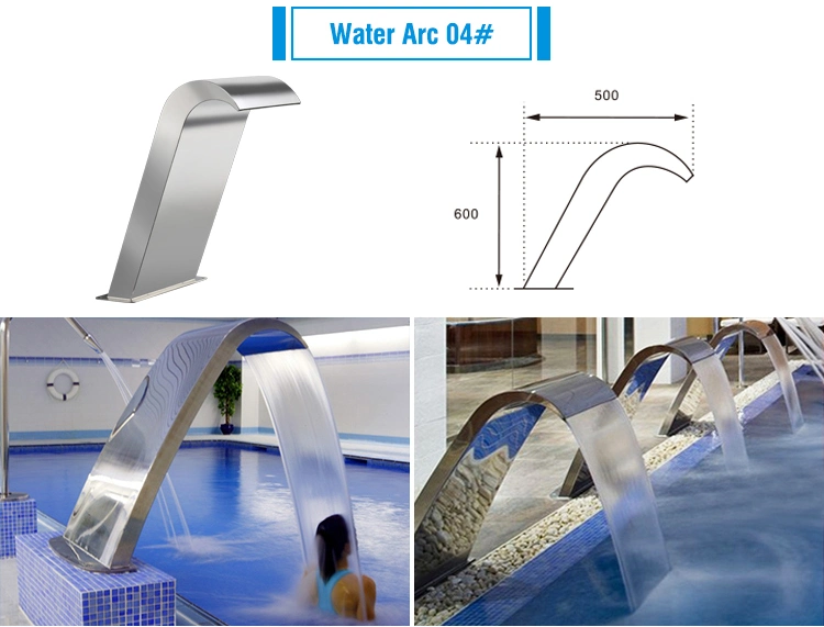 Garden Pool Waterfall Fountain Swimming Pool SPA Equipment